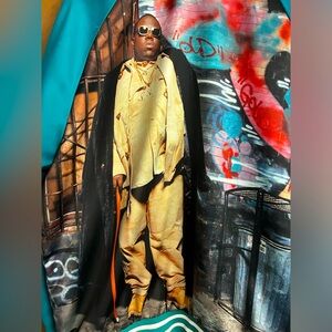 Biggie Hypnotize Icon Print Jacket with Design